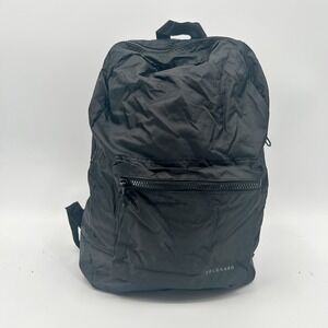Solgaard Black Shore-Tex Packable Daypack Sustainable Travel Minimalist Backpack